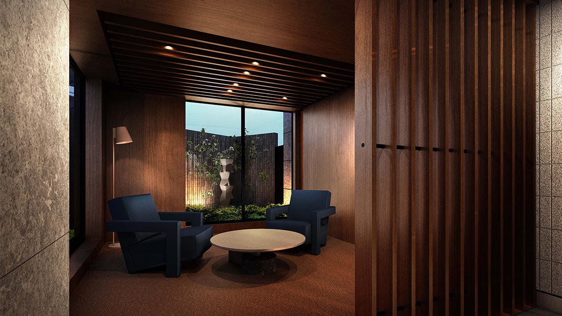 ラウンジ完成予想CG