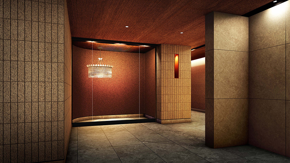 エントランスホール完成予想CG