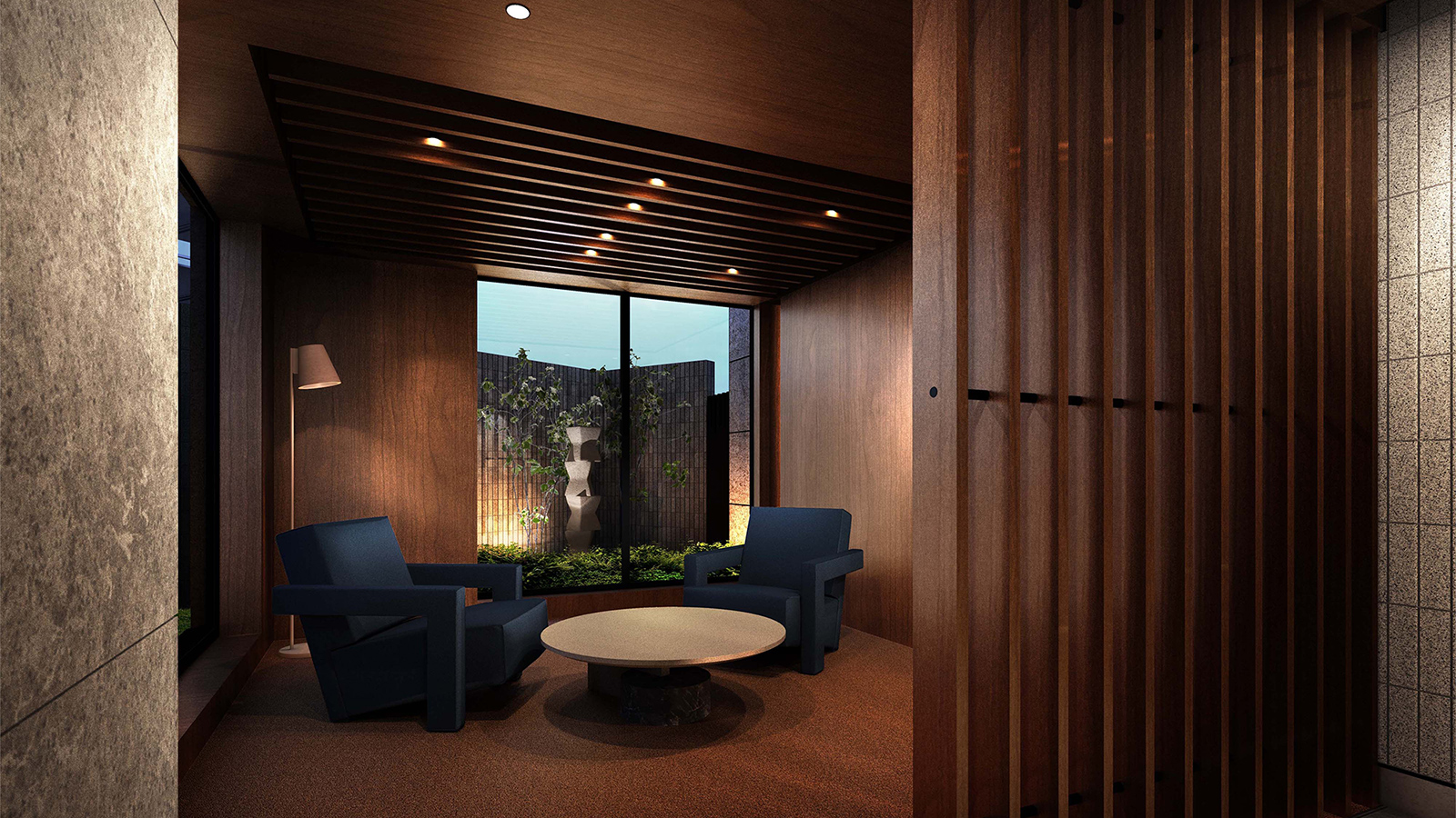 ラウンジ完成予想CG