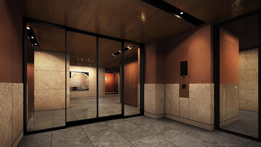 エントランスホール完成予想CG