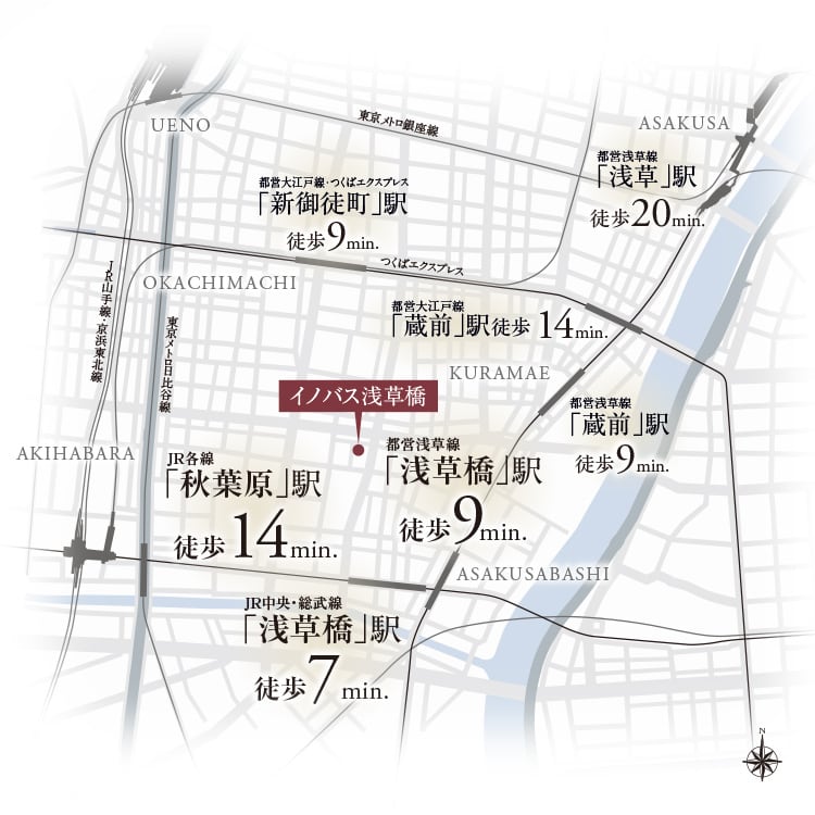 エリア概念図