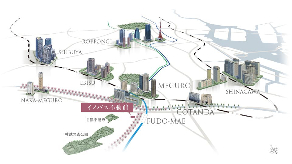 エリア概念図