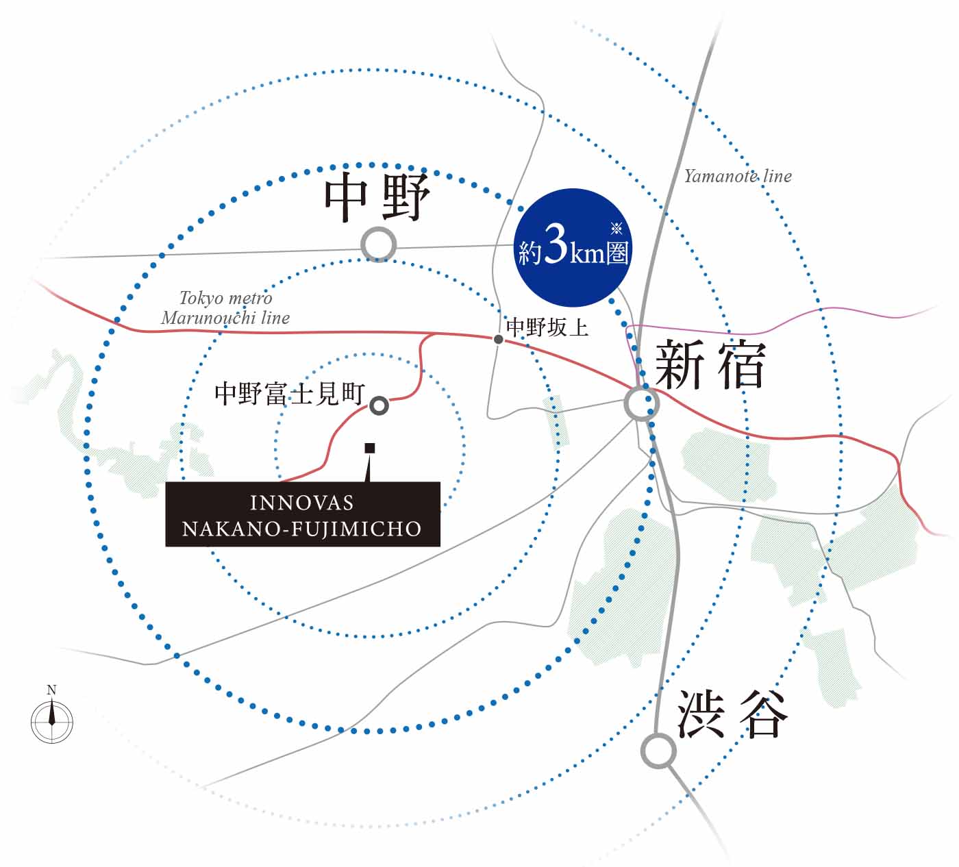 エリア概念図