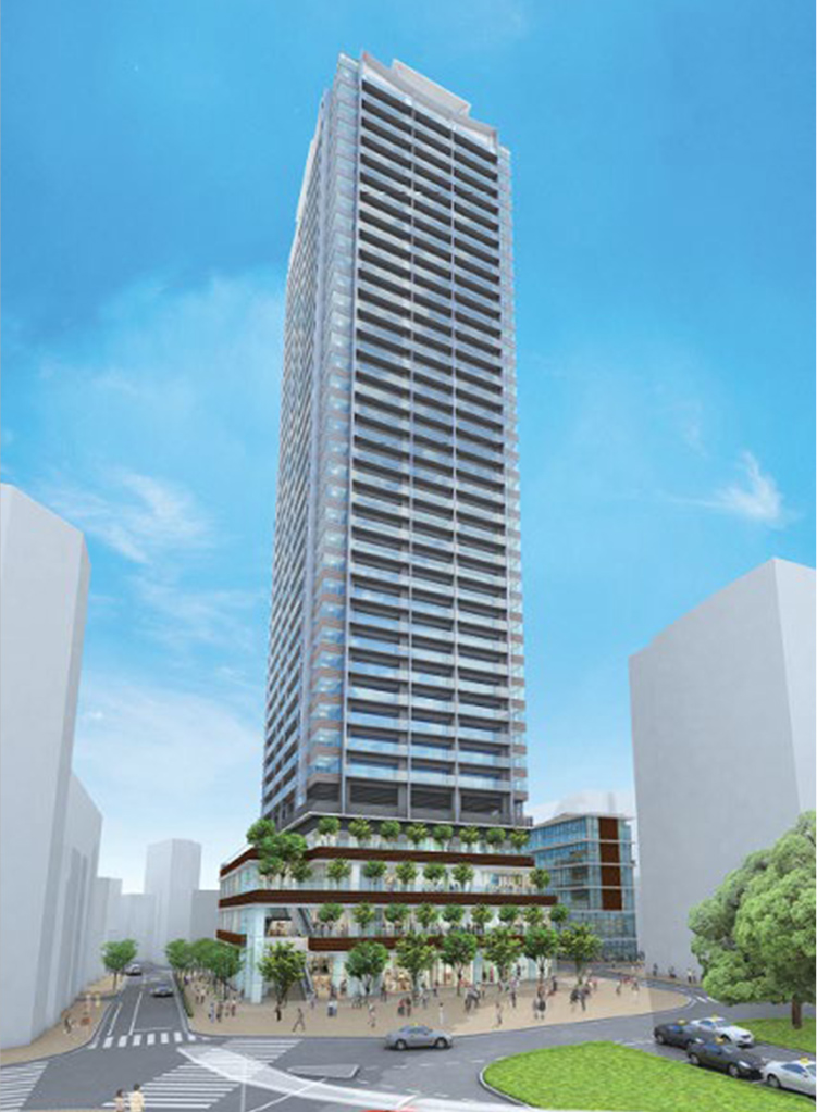 板橋駅板橋口地区第一種市街地再開発事業 CG