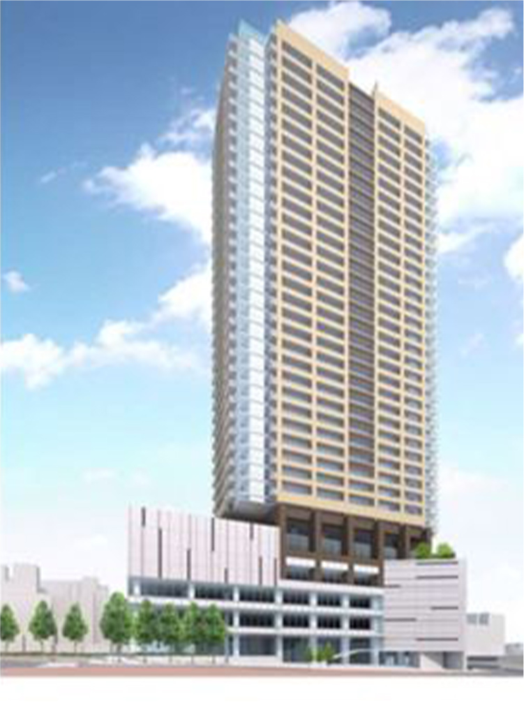 板橋駅板橋口地区第一種市街地再開発事業 CG