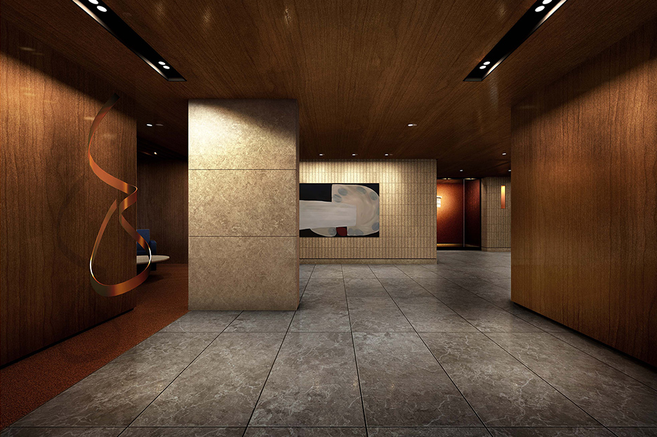 エントランスホール完成予想CG