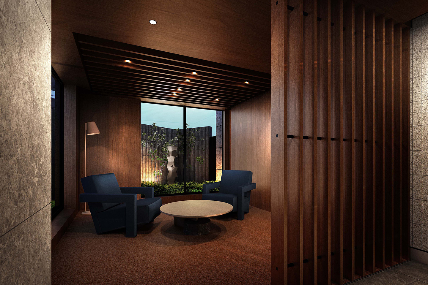 ラウンジ完成予想CG