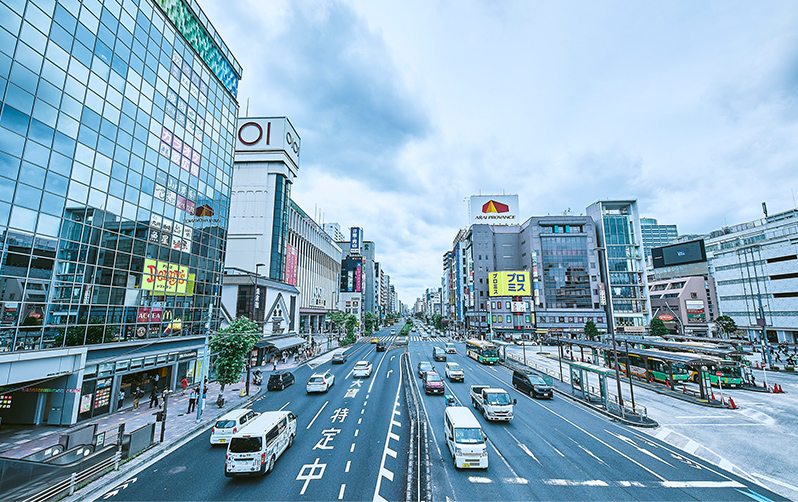 錦糸町駅前歩道橋