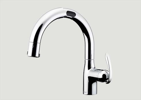 タッチレス浄水器一体型水栓