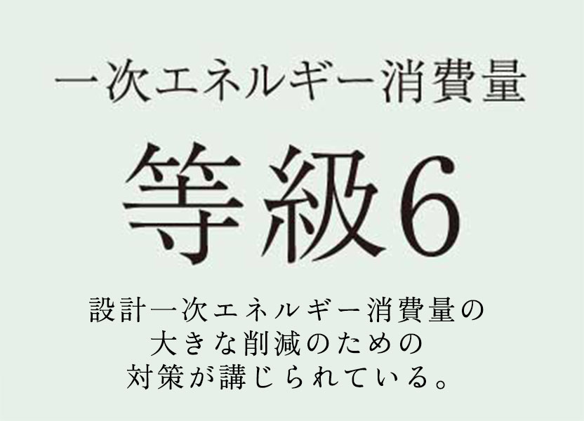 一次エネルギー消費量等級６