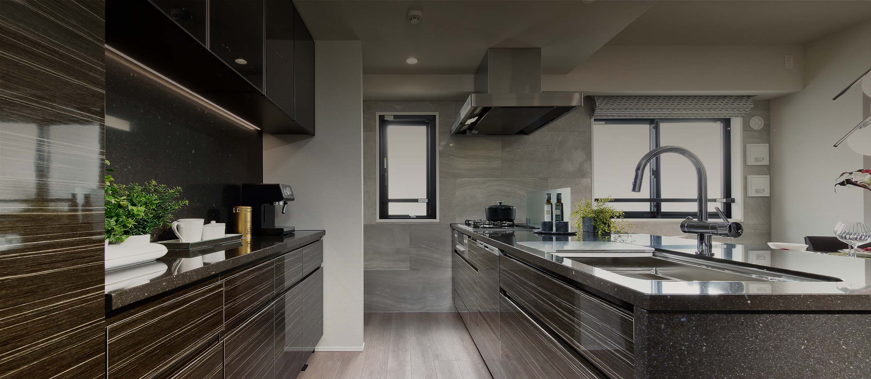 当社マンションギャラリー内モデルルーム（2019年3月撮影）