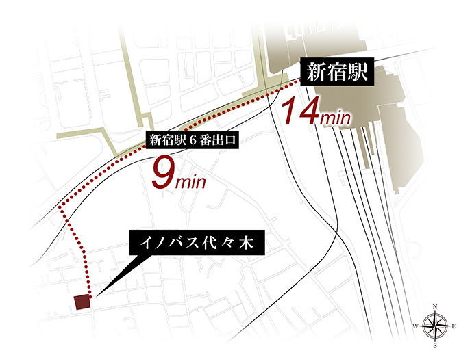 エリア概念図
