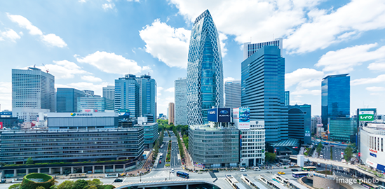 「新宿」駅