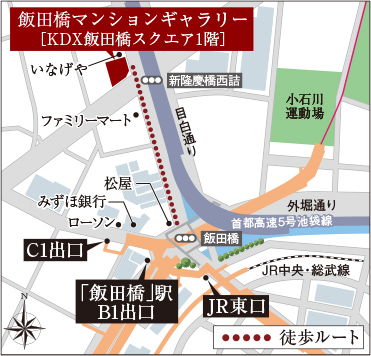マンションギャラリー案内図