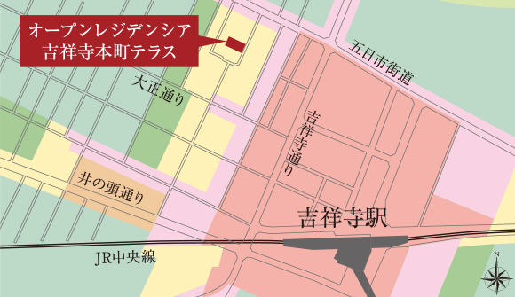 用途地域概念図