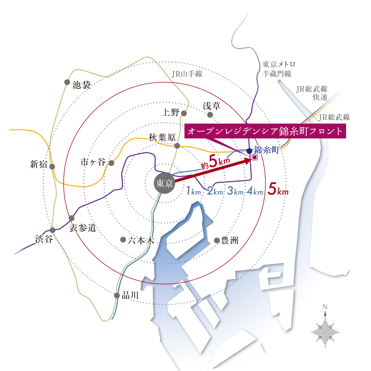 エリア概念図