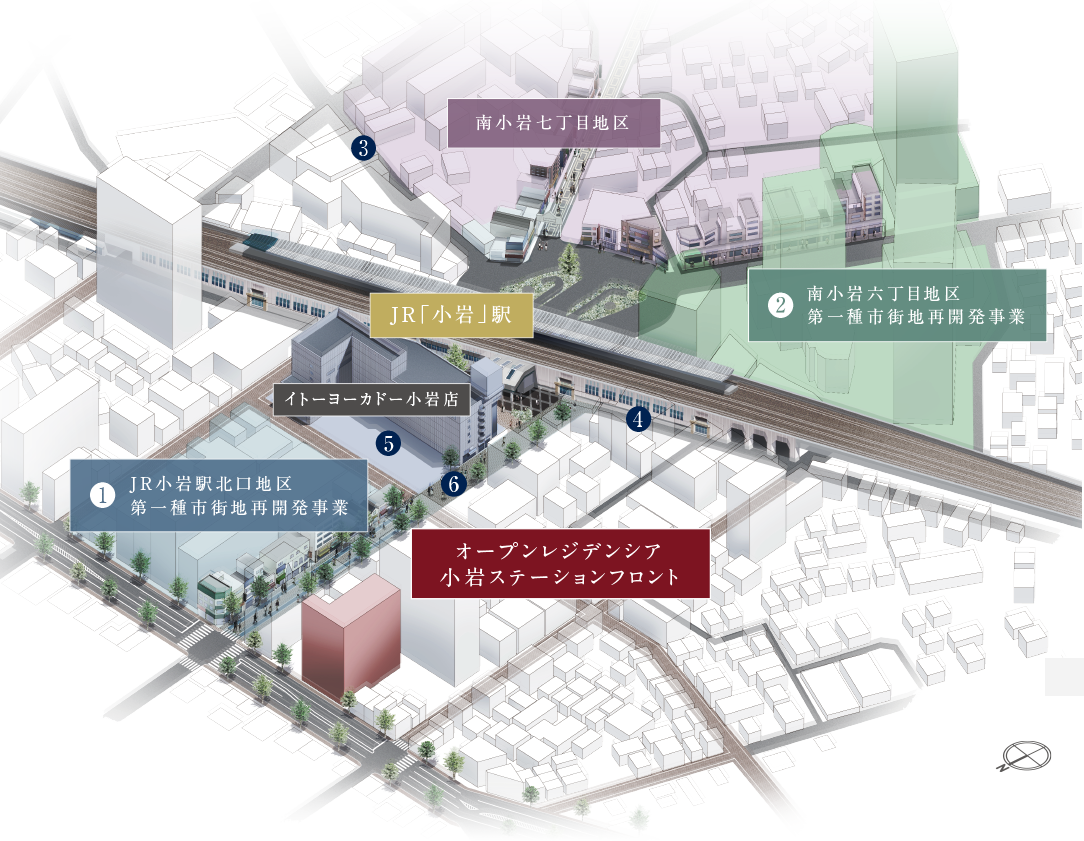 公式hp 再開発 オープンレジデンシア小岩ステーションフロント オープンハウス ディベロップメント