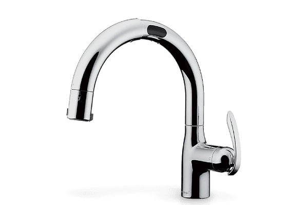 タッチレス浄水器一体型水栓
