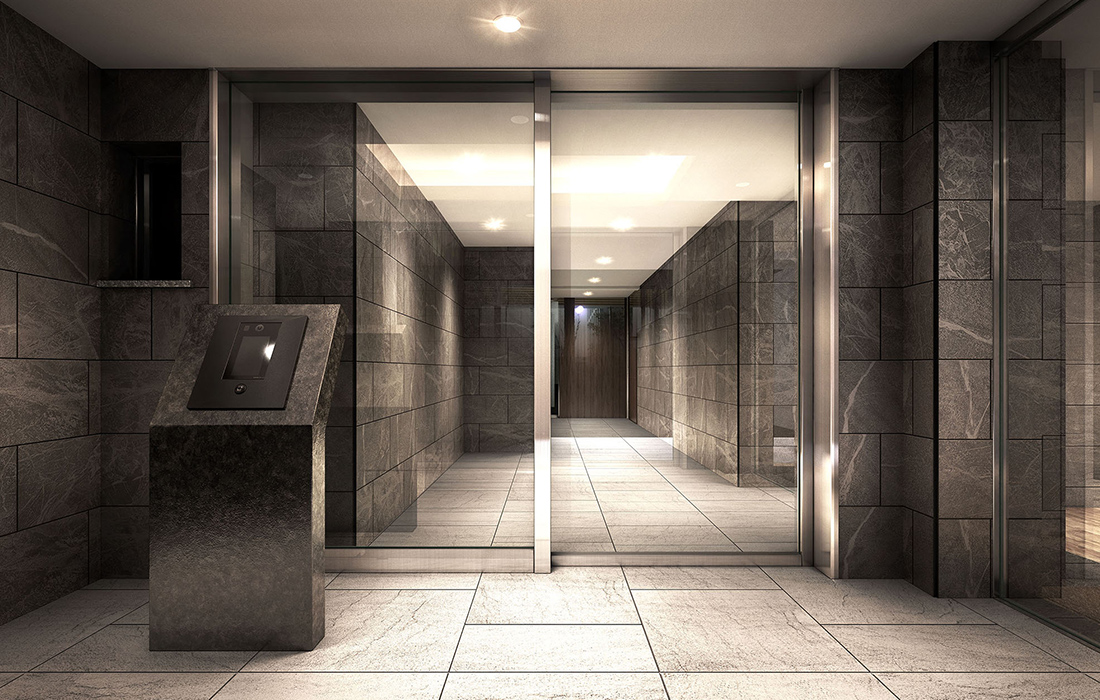 風除室完成予想CG