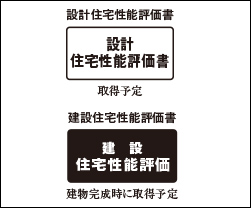 「住宅性能評価書」を取得予定