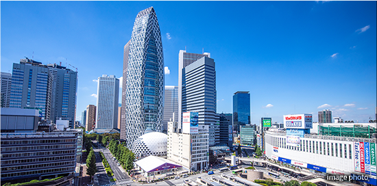 「新宿」駅