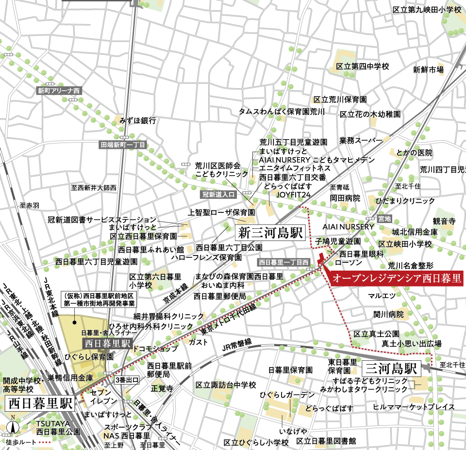 現地案内図