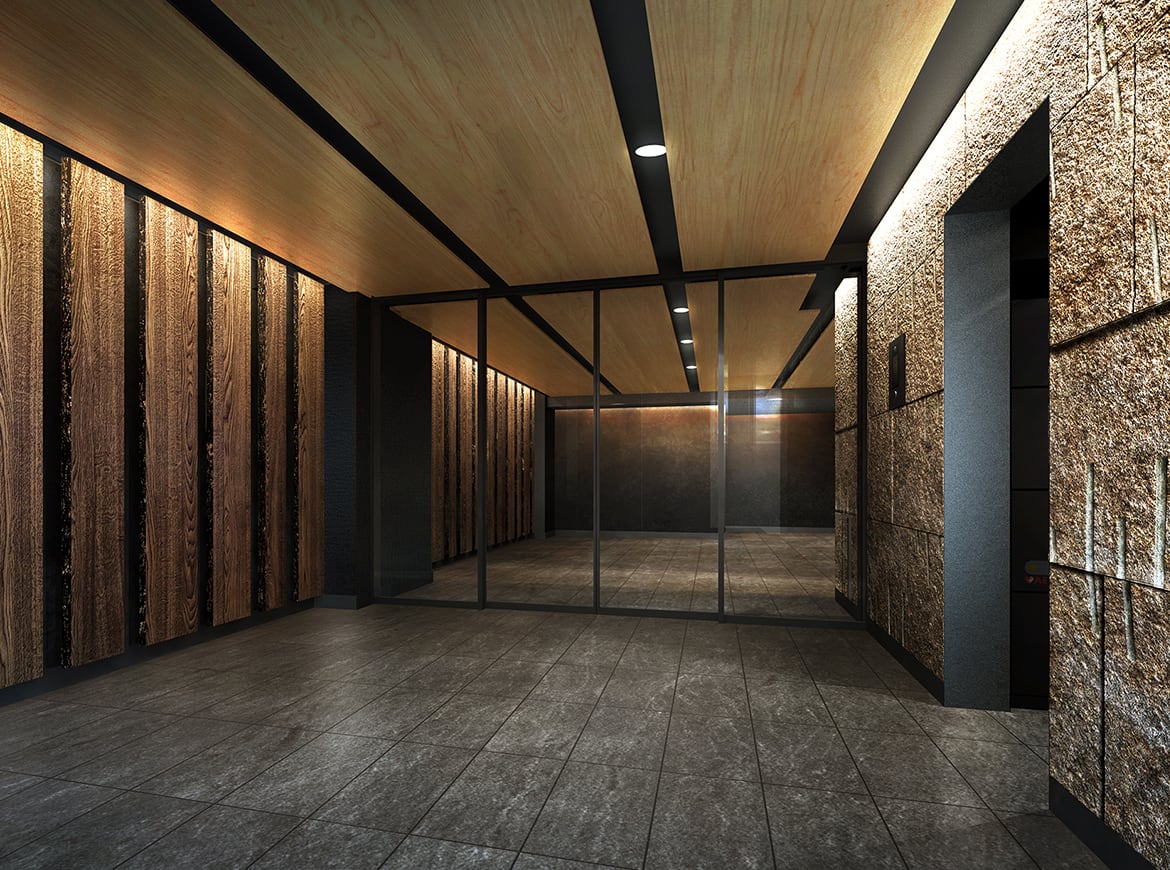 エントランスホール完成予想CG