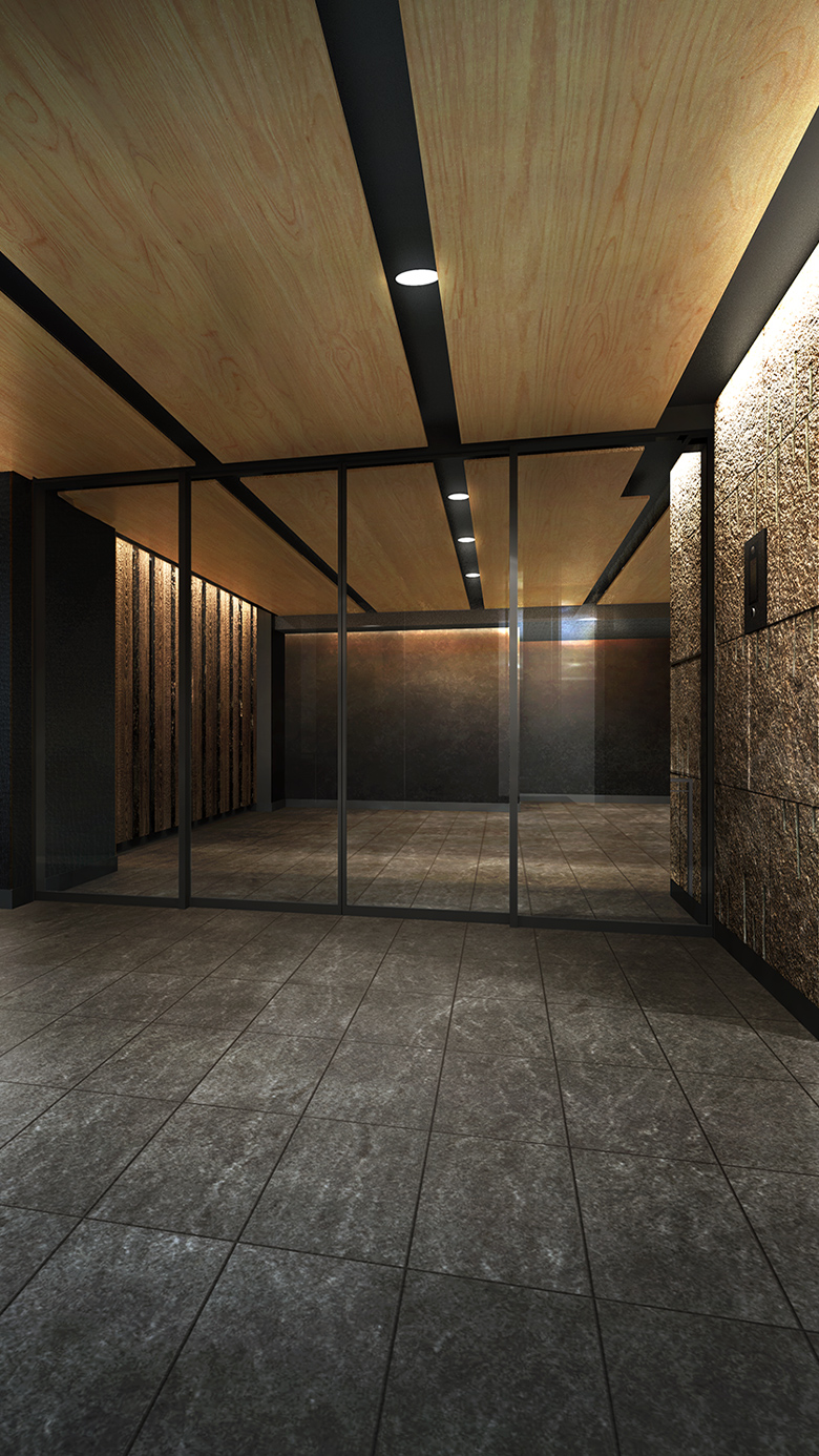 エントランスホール完成予想図CG