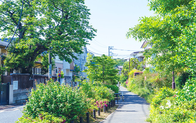 烏山川緑道