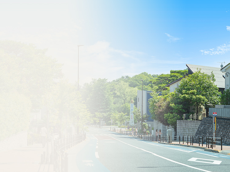 現地周辺の街並み（徒歩2分／約140m）