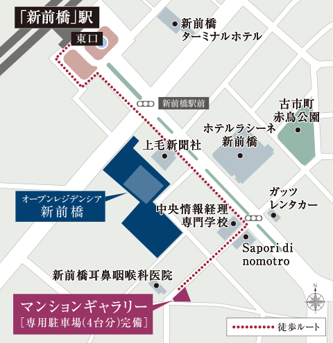 「オープンレジデンシア新前橋」マンションギャラリー