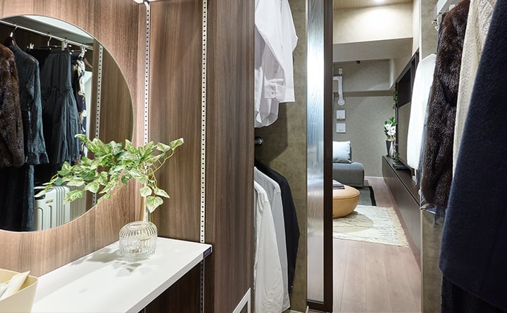 ウォークスルークローゼット