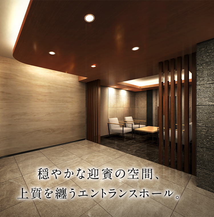エントランスホール完成予想CG