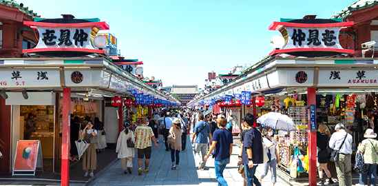 仲見世商店街