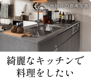 綺麗なキッチンで料理をしたい