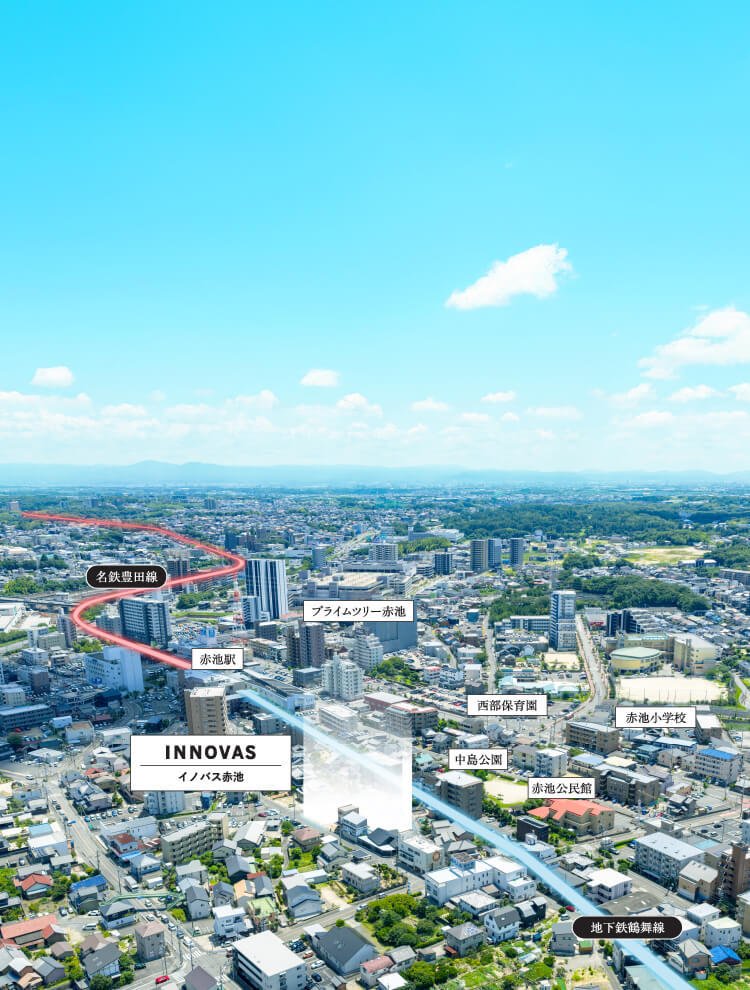 航空写真（2025年7月撮影）