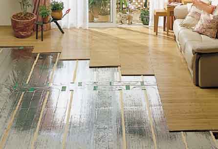 ガス温水式床暖房