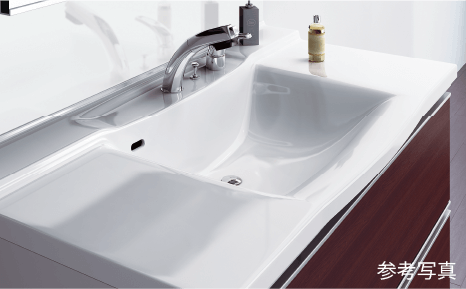 スクエアボウル一体型カウンター