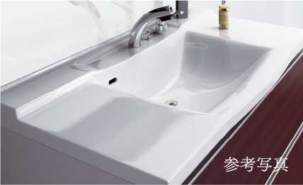 スクエアボウル一体型カウンター