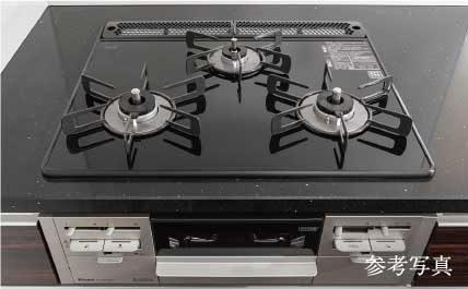 ガラストップコンロ