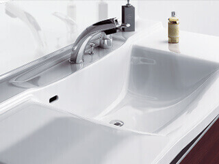 スクエアボウル一体型カウンター