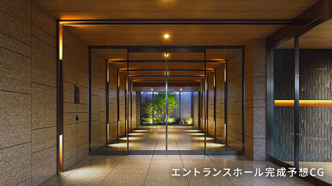 エントランスホール完成予想CG