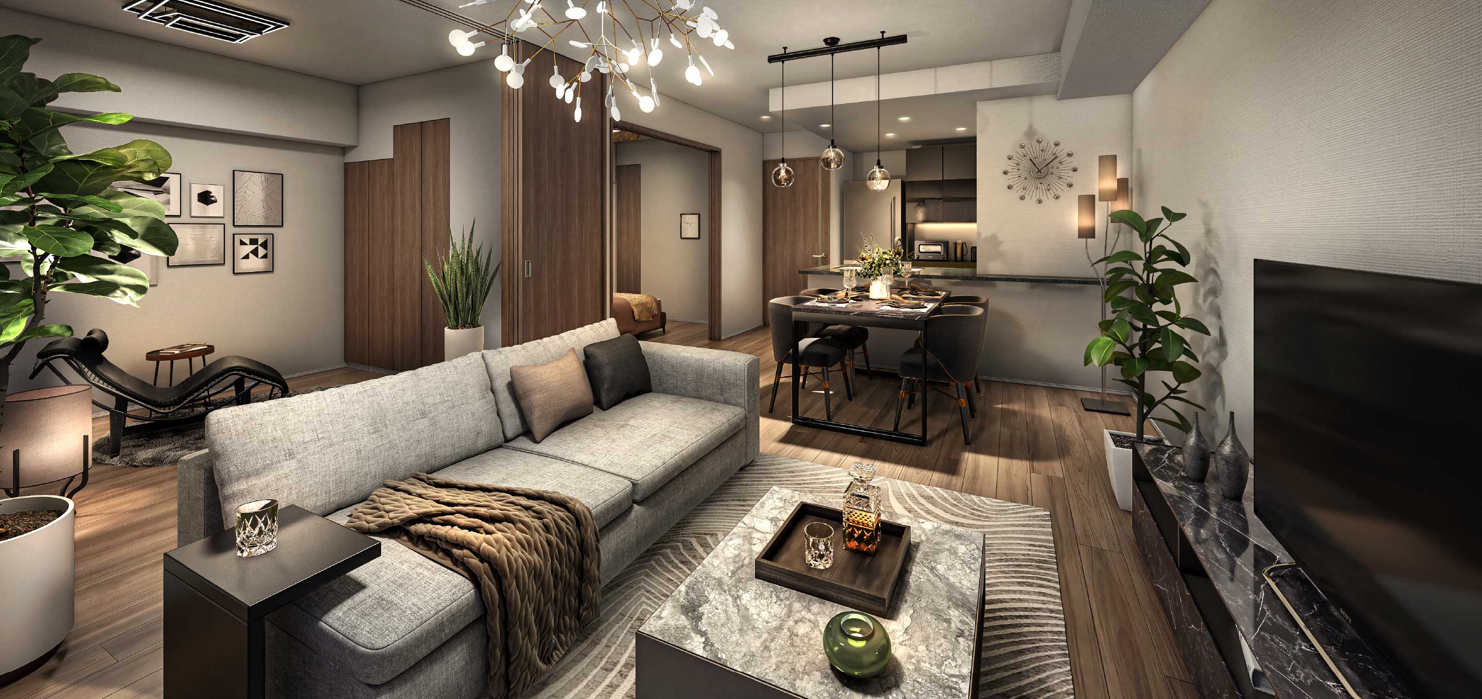 Aタイプ室内完成予想CG