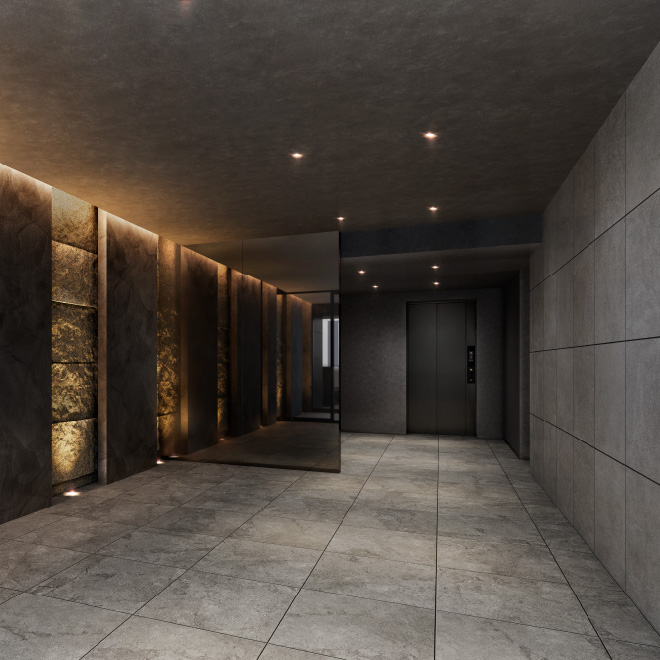 エントランスホール完成予想CG