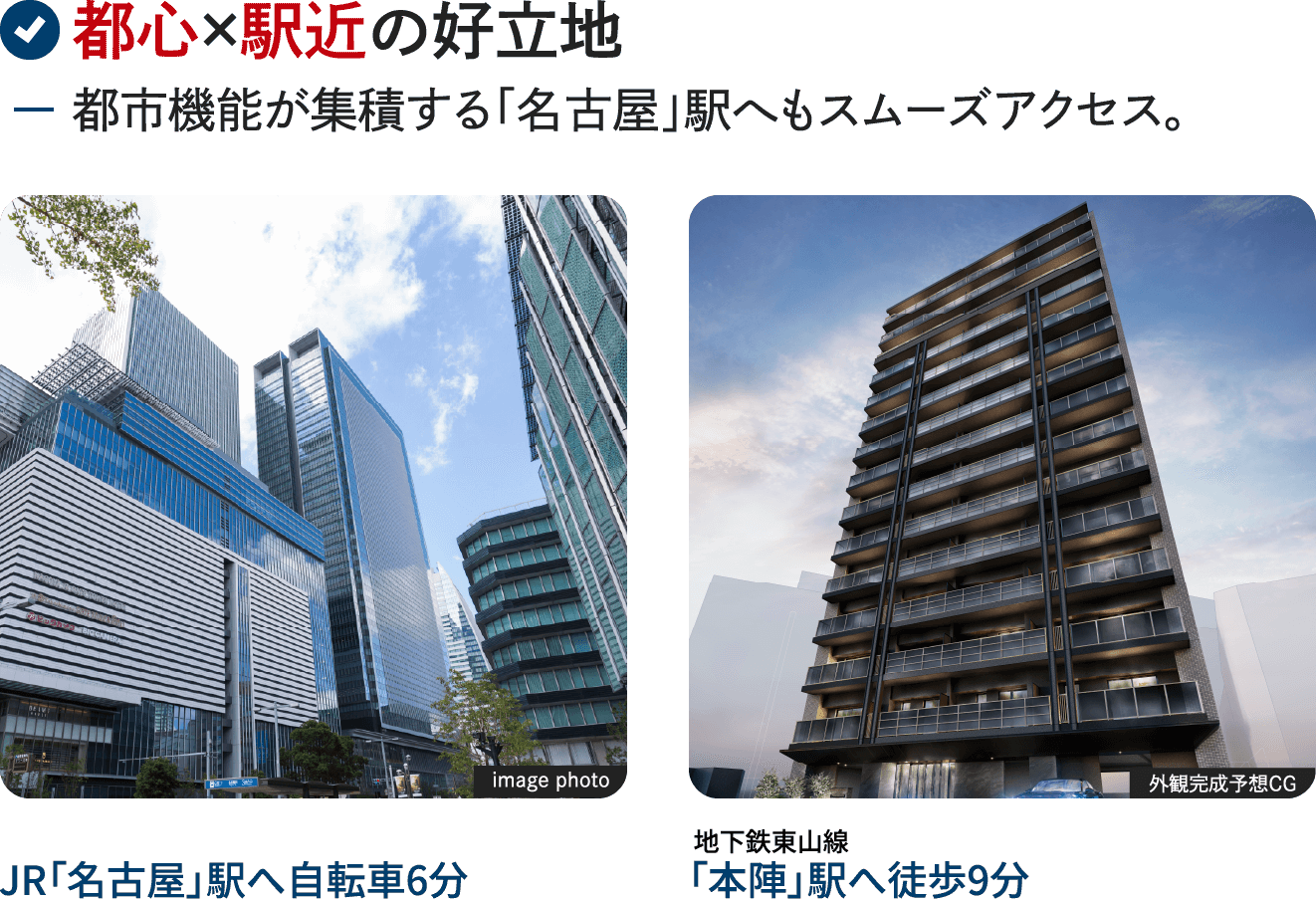 都心×駅近の好立地