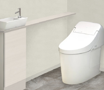 洗浄水量4.8ℓ節水トイレ